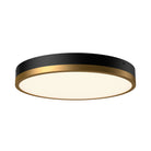 Alora Canada - FM554215AGMB-5CCT - LED Plafonnier - Adélaïde - Or vieilli/Noir mat