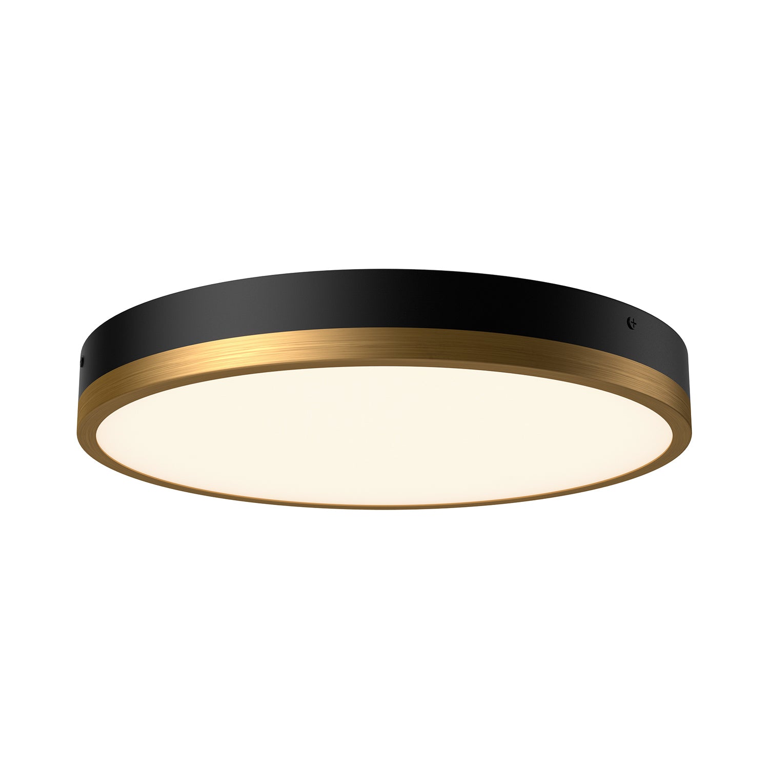 Alora Canada - FM554215AGMB-5CCT - LED Flush Mount - Adelaide - Aged Gold/Matte Black