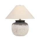 Troy Lighting Canada - PTL1723-PBR/CFH - Une lampe Lampe de table - Déterré - Laiton patiné
