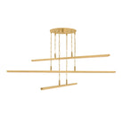 Corbett Lighting Canada - 550-72-VB - DEL Suspendu - Cortina - Laiton vintage