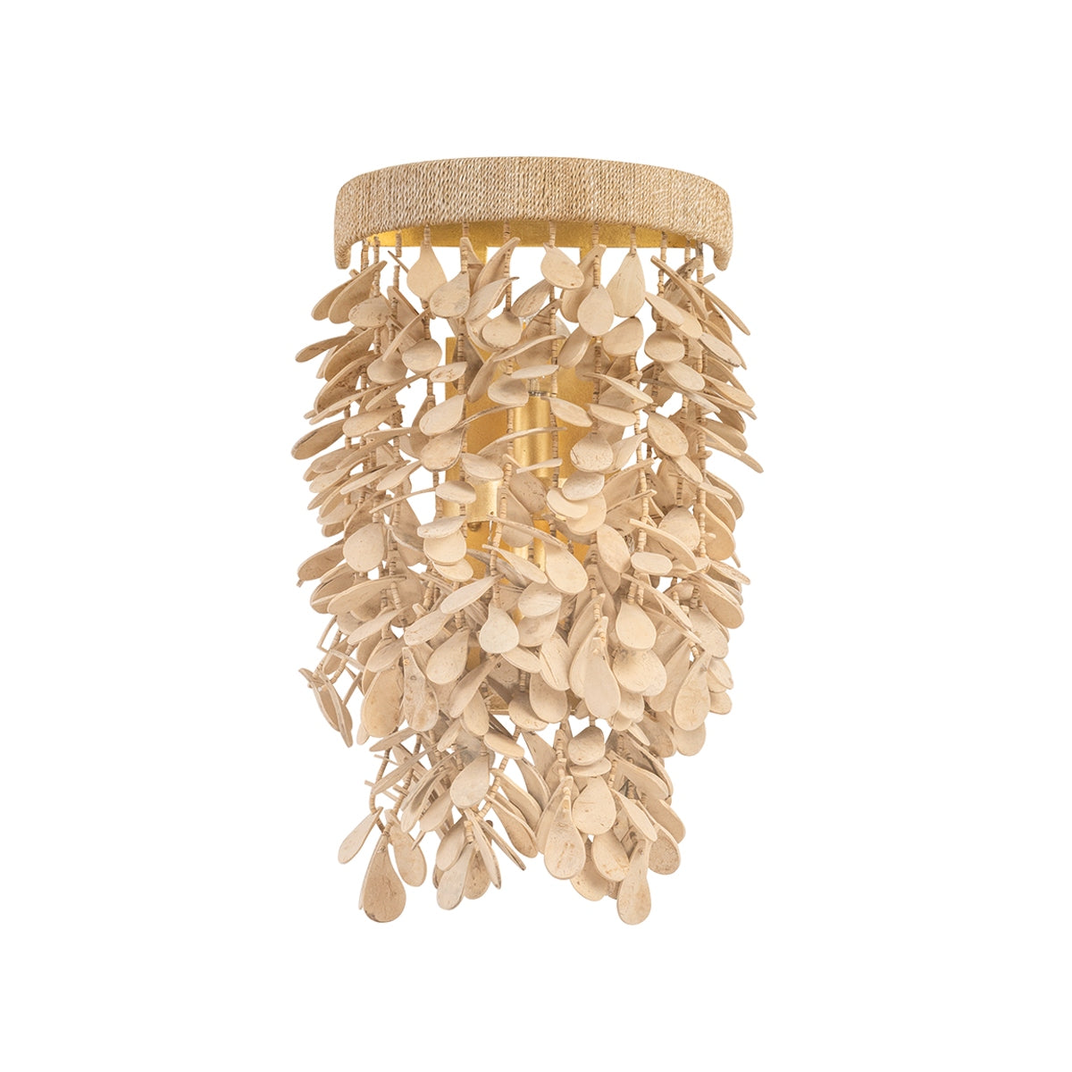 Corbett Lighting Canada - 552-02-VGL - Two Light Wall Sconce - Naxos - Vintage Gold Leaf