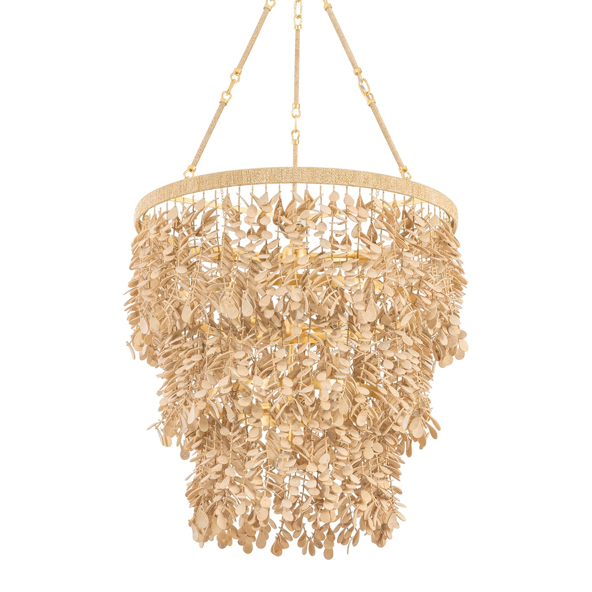 Corbett Lighting Canada - 552-30-VGL - 12 Light Chandelier - Naxos - Vintage Gold Leaf