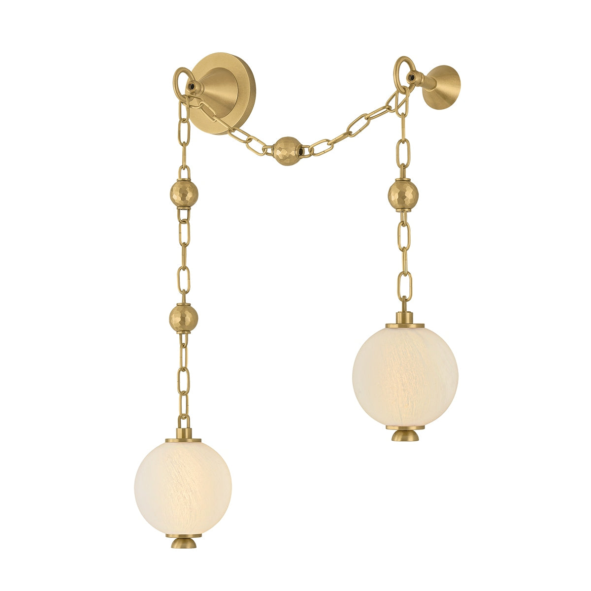 Corbett Lighting Canada - 557-02-VB - DEL Murale - Corda - Laiton vintage