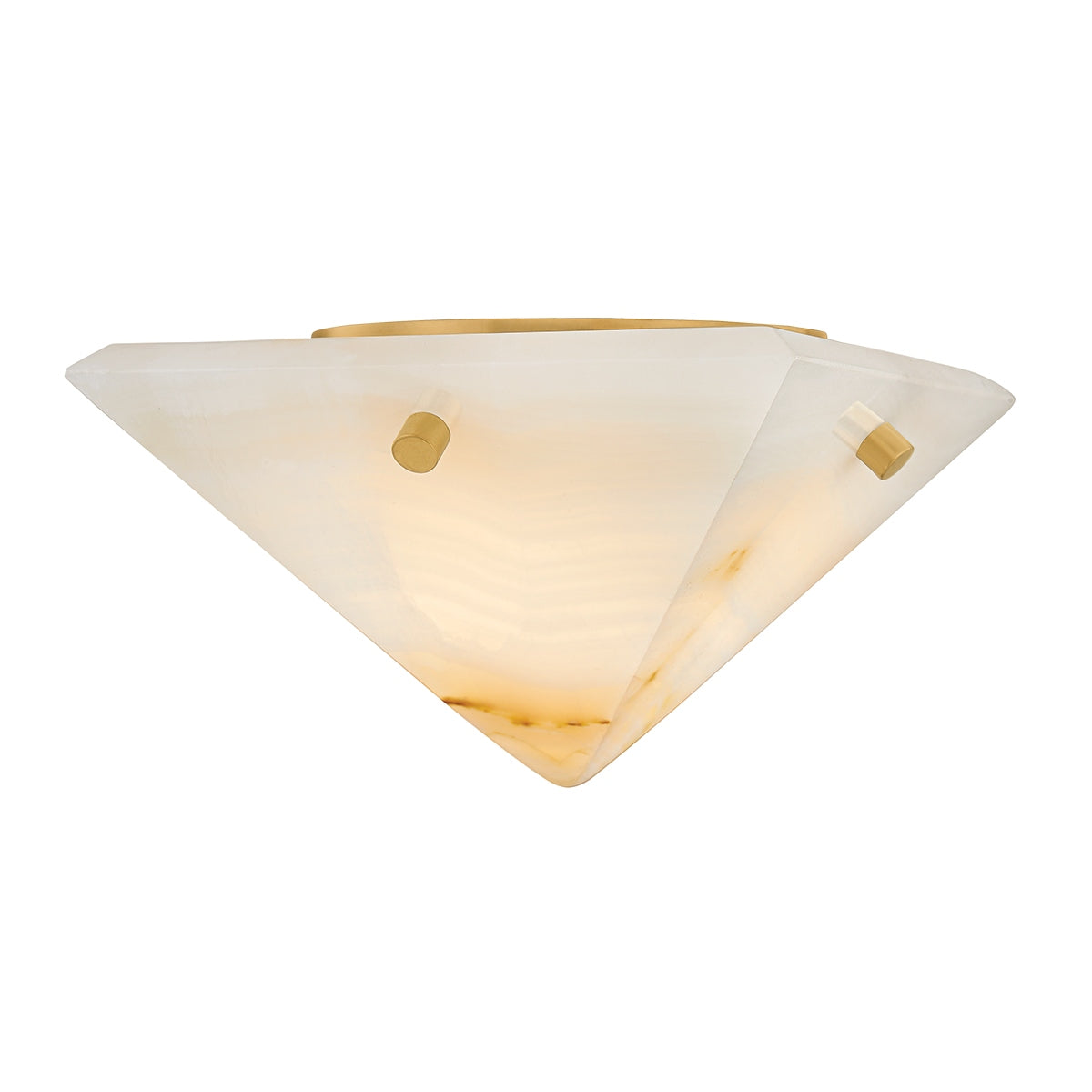 Corbett Lighting Canada - 558-07-VB - LED Flush Mount - Geo - Vintage Brass