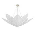 Corbett Lighting Canada - 561-40-WSL - Huit lampes Suspendu - Açores - Feuille d'argent chaude