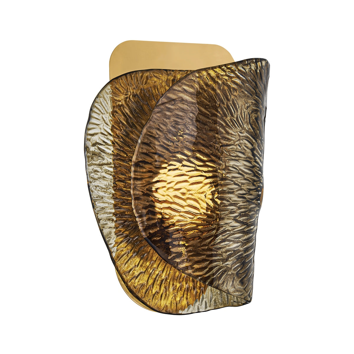 Corbett Lighting Canada - 564-01-VB - DEL Murale - Klara - Laiton vintage