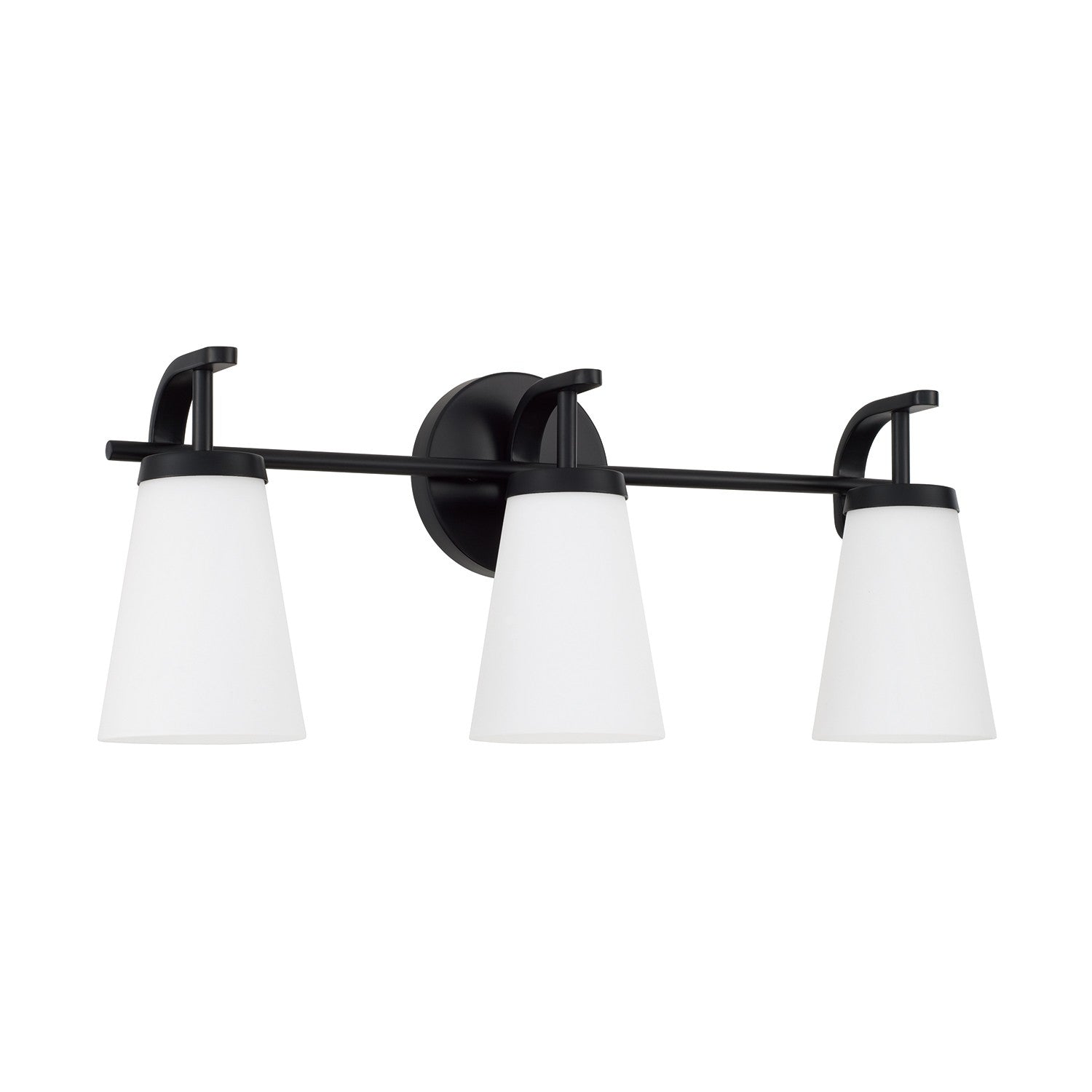 Éclairage Capital Lighting - 161031MB-660 - Applique murale à trois lumières - Drake - Noir mat