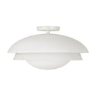 Capital Lighting - 259211WE - Éclairage semi-remorque à une lumière Plafonnier - Jensen - Blanc mat