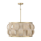 Éclairage Capital - 357541MA - Quatre lampes Suspension - Willa - Laiton mat