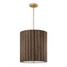 Éclairage Capital - 357631MA - Trois lampes Suspension - Cody - Laiton mat
