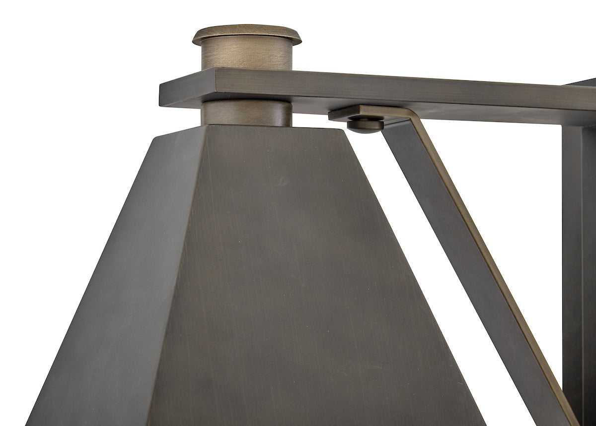 Hinkley Canada - 28869BLB - LED Wall Mount Lantern - Endsley - Blackened Brass