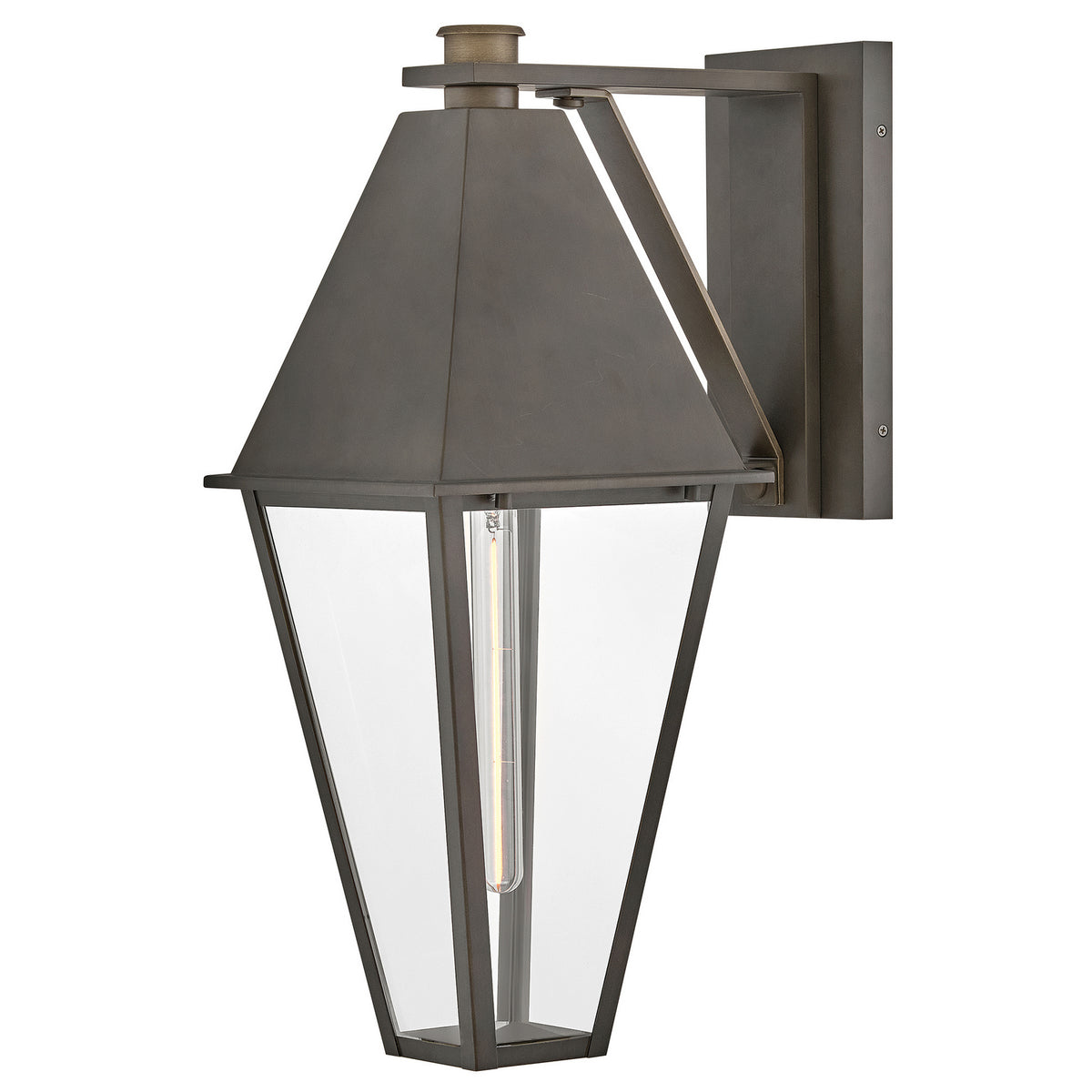 Hinkley Canada - 28869BLB - LED Wall Mount Lantern - Endsley - Blackened Brass