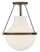 Hinkley Canada - 46891HZ - LED Semi-Plafonnier - Collins - Bronze Héritage