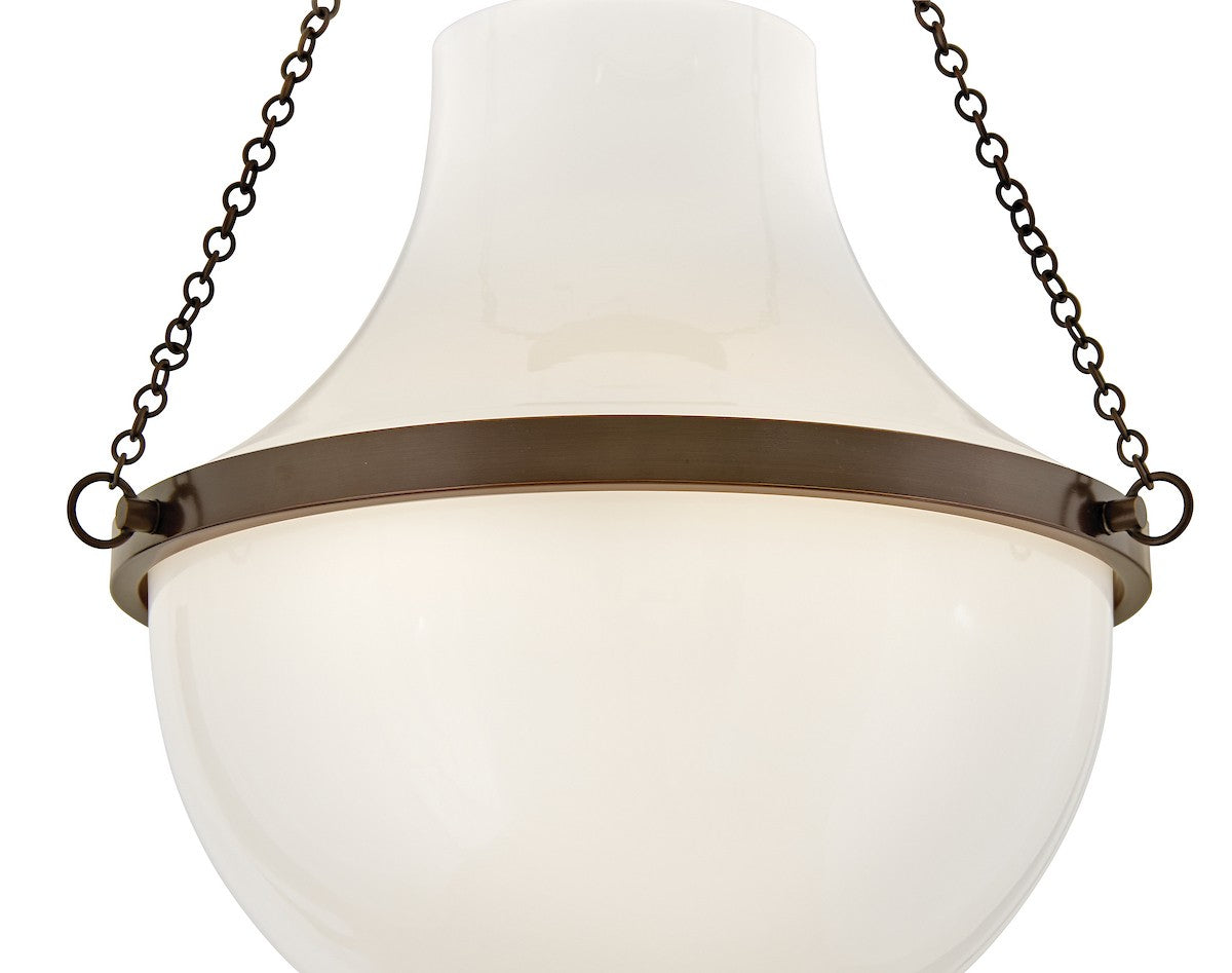 Hinkley Canada - 46891HZ - LED Semi-Flush Mount - Collins - Heritage Bronze