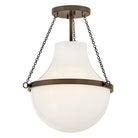 Hinkley Canada - 46891HZ - LED Semi-Plafonnier - Collins - Bronze Héritage