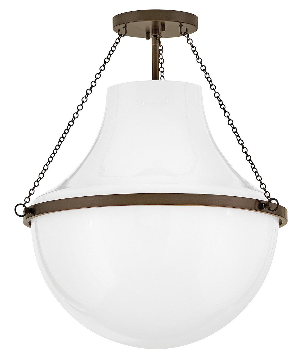 Hinkley Canada - 46893HZ - LED Semi-Flush Mount - Collins - Heritage Bronze