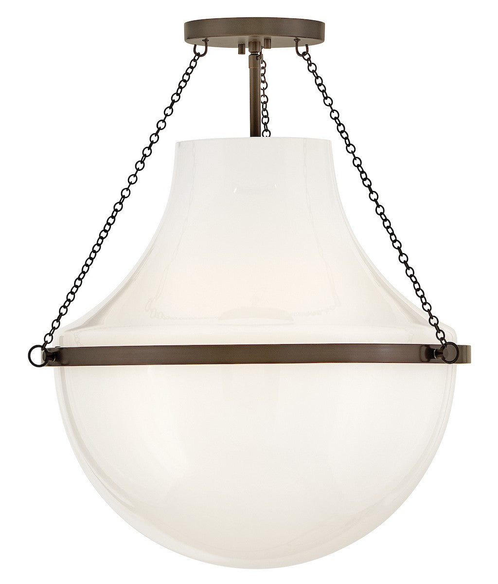 Hinkley Canada - 46893HZ - LED Semi-Flush Mount - Collins - Heritage Bronze