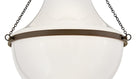 Hinkley Canada - 46893HZ - LED Semi-Plafonnier - Collins - Bronze Héritage