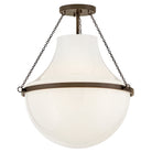 Hinkley Canada - 46893HZ - LED Semi-Plafonnier - Collins - Bronze Héritage