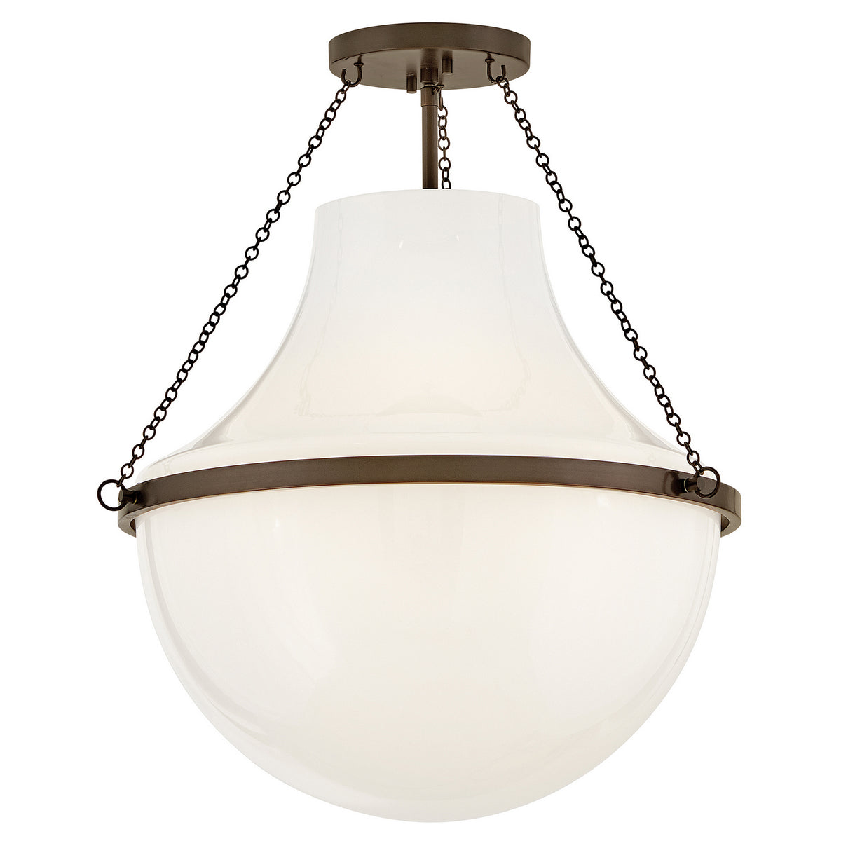 Hinkley Canada - 46893HZ - LED Semi-Flush Mount - Collins - Heritage Bronze