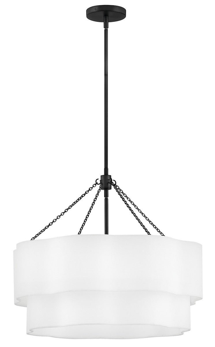 Hinkley Canada - 47734BK - LED Chandelier - Gwen - Black