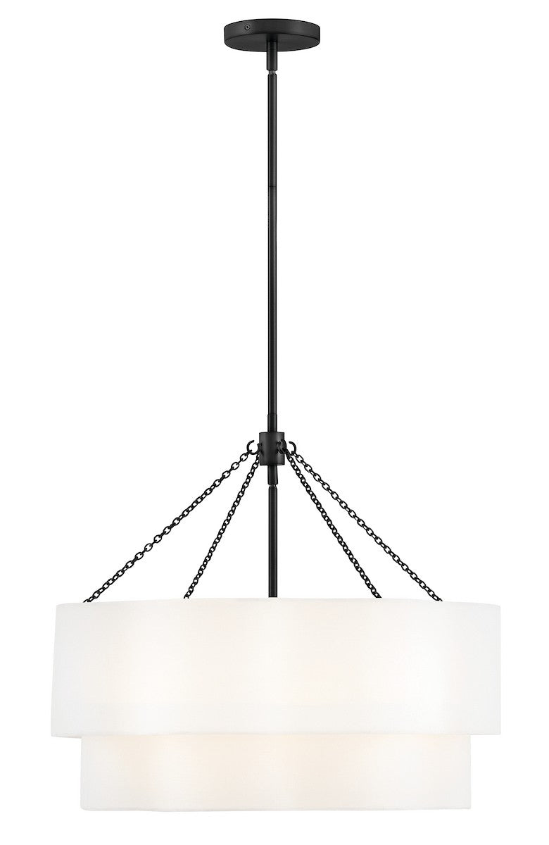 Hinkley Canada - 47734BK - LED Chandelier - Gwen - Black