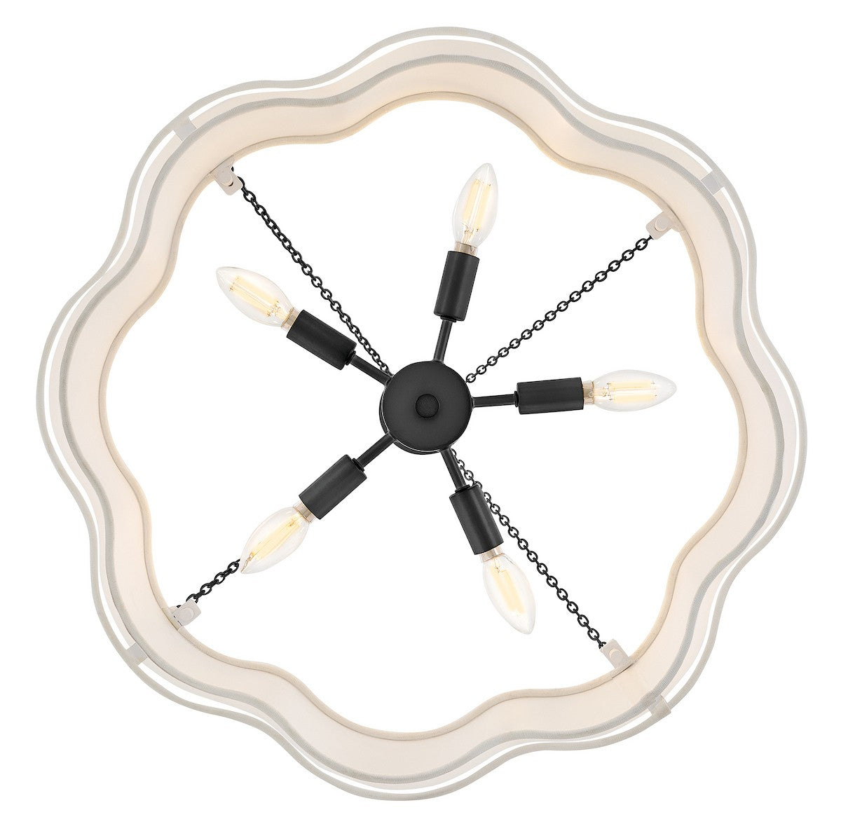 Hinkley Canada - 47734BK - LED Chandelier - Gwen - Black
