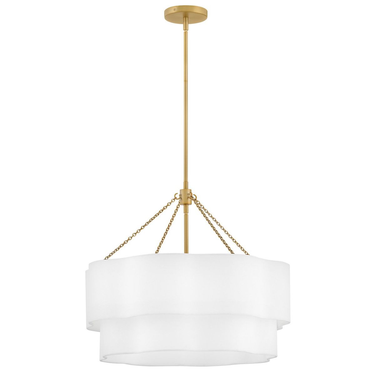 Hinkley Canada - 47734LCB - LED Chandelier - Gwen - Lacquered Brass