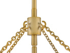 Hinkley Canada - 47734LCB - LED Chandelier - Gwen - Lacquered Brass