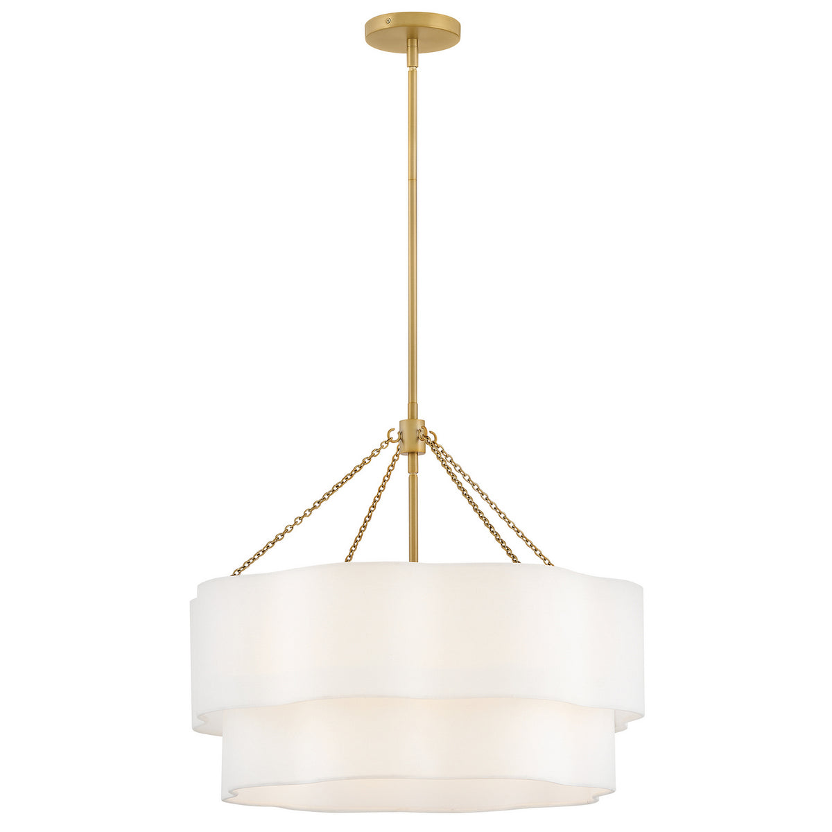 Hinkley Canada - 47734LCB - LED Chandelier - Gwen - Lacquered Brass