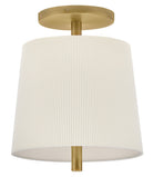Hinkley Canada - 48533HB - LED Semi-Plafonnier - Clive - Heritage Brass