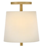 Hinkley Canada - 48533HB - LED Semi-Plafonnier - Clive - Heritage Brass