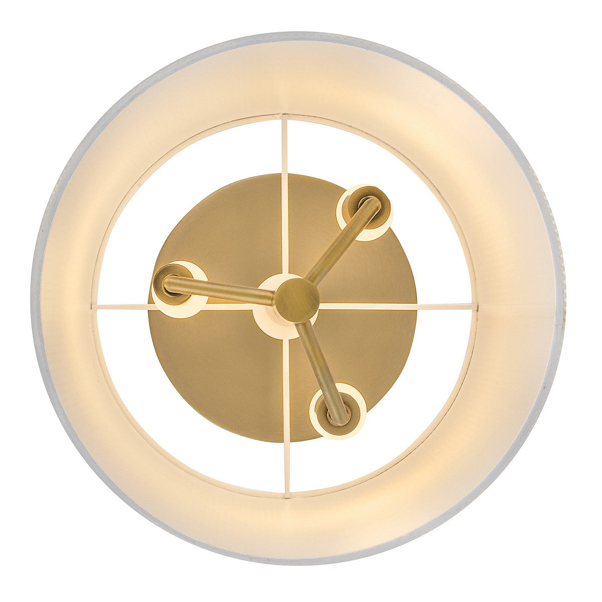 Hinkley Canada - 48533HB - LED Semi-Flush Mount - Clive - Heritage Brass