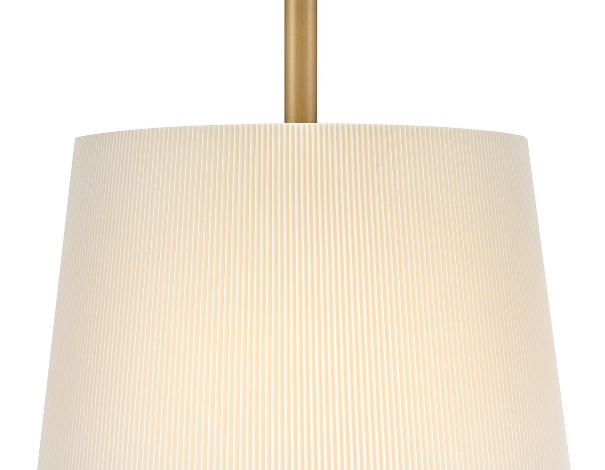Hinkley Canada - 48537HB - DEL Suspension - Clive - Heritage Brass