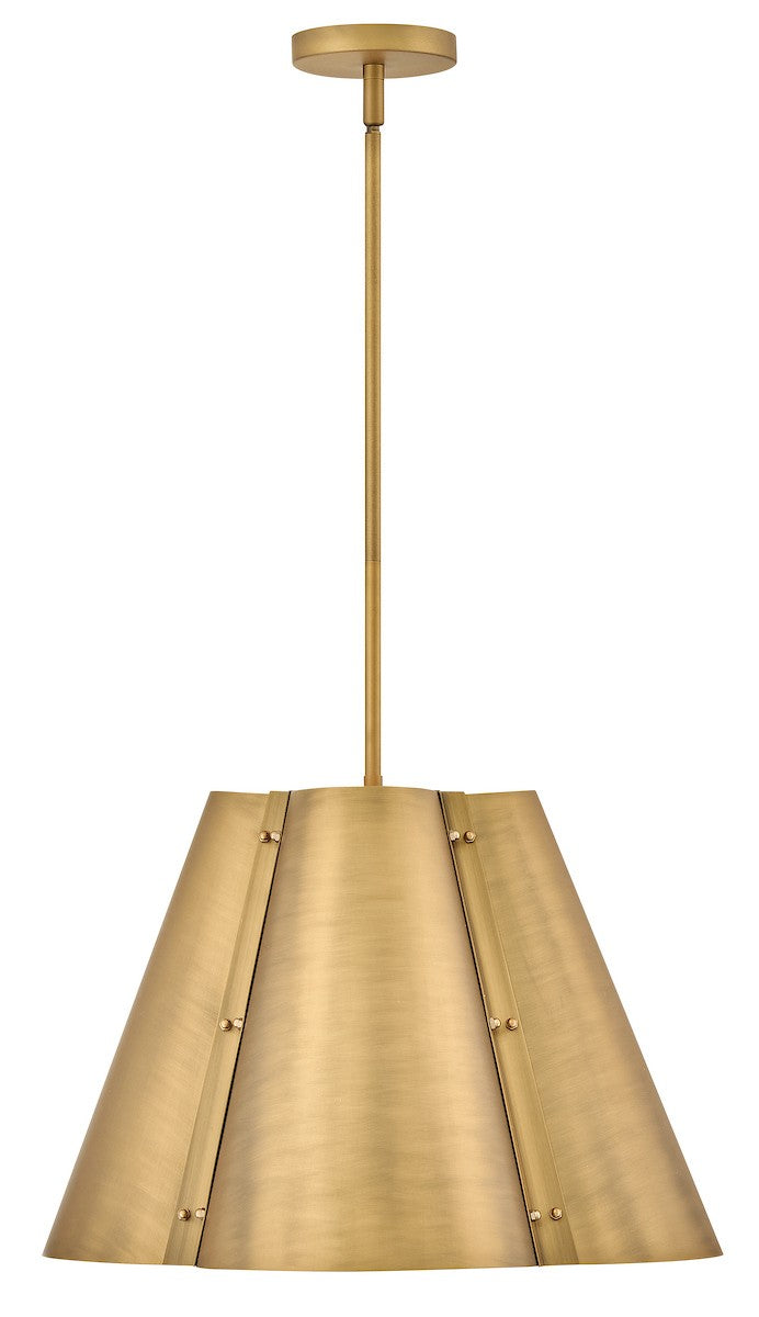 Hinkley Canada - 48544HB - LED Pendant - Bowman - Heritage Brass