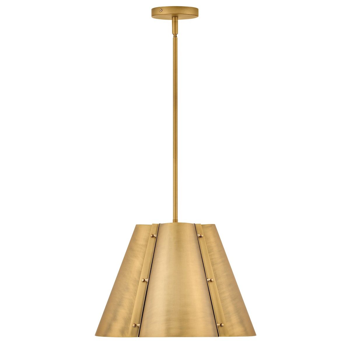 Hinkley Canada - 48547HB - DEL Suspension - Bowman - Heritage Brass