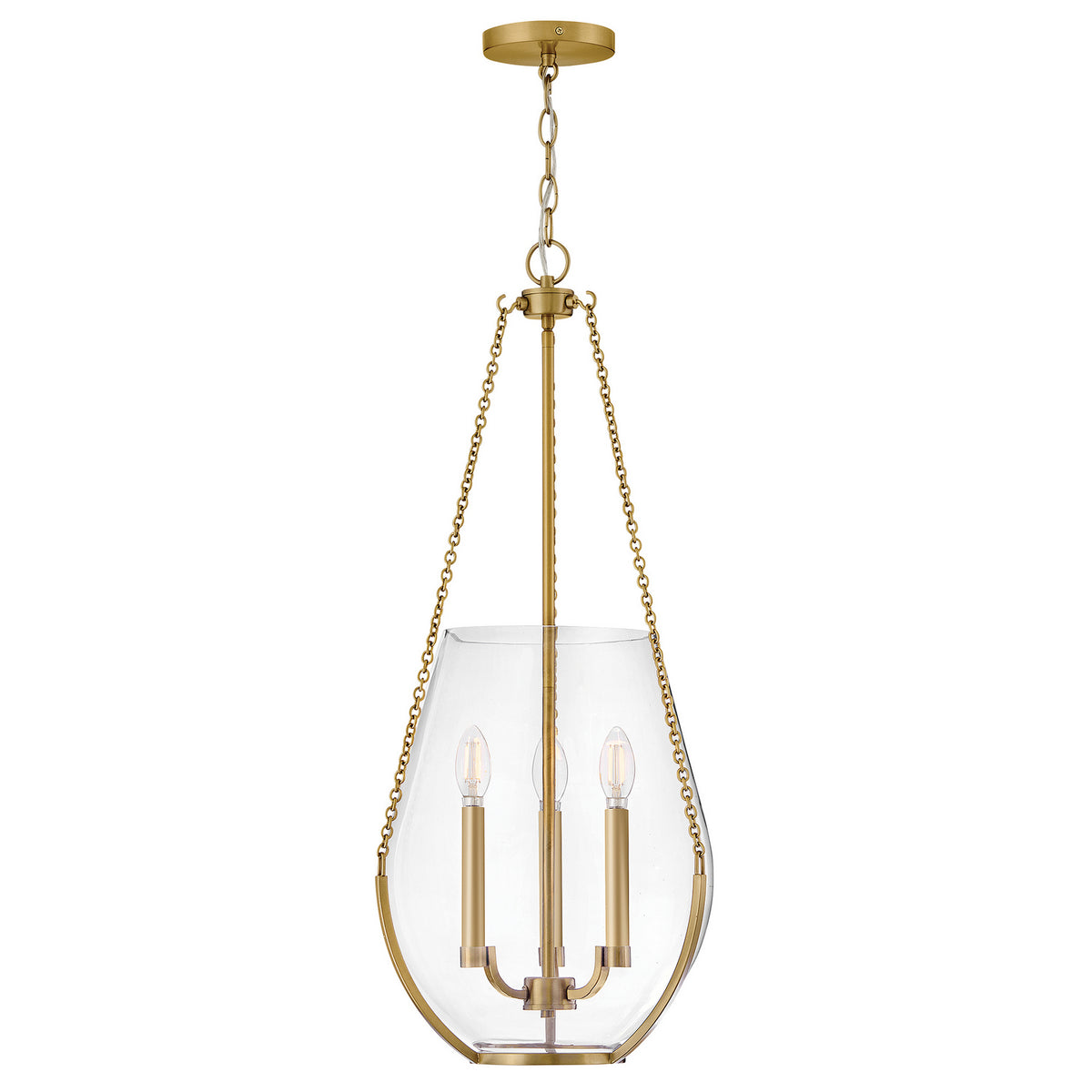 Hinkley Canada - 48557LCB - LED Pendant - Farrin - Lacquered Brass
