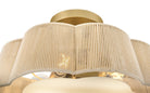 Hinkley Canada - 48583LCB - LED Semi-Plafonnier - Sasha - Laiton laqué