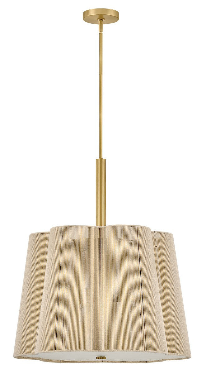 Hinkley Canada - 48586LCB - LED Chandelier - Sasha - Lacquered Brass
