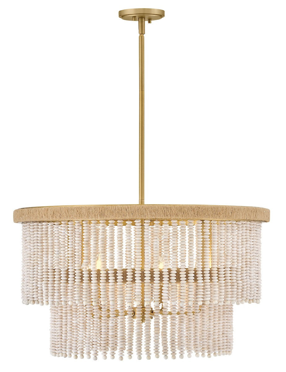 Hinkley Canada - 48604LCB - LED Chandelier - Indra - Lacquered Brass