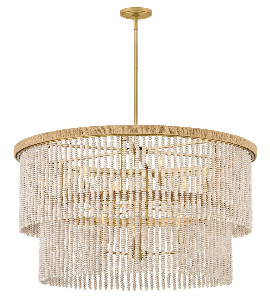 Hinkley Canada - 48606LCB - LED Chandelier - Indra - Lacquered Brass