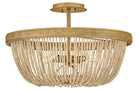 Hinkley Canada - 48613BNG - LED Semi-Plafonnier - Tula - Or bruni