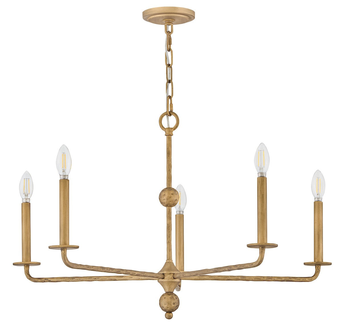 Hinkley Canada - 48624BNG - LED Chandelier - Ansel - Burnished Gold