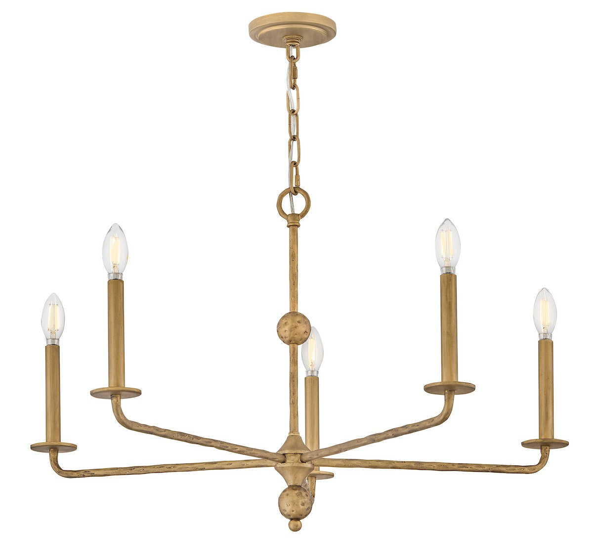 Hinkley Canada - 48624BNG - LED Chandelier - Ansel - Burnished Gold