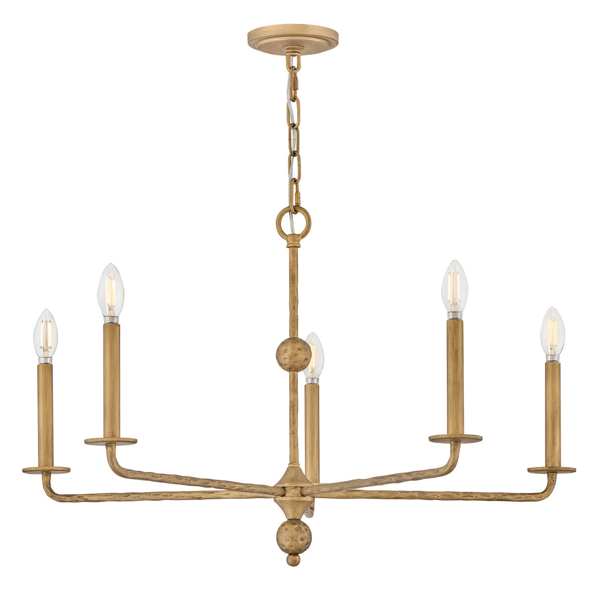 Hinkley Canada - 48624BNG - LED Chandelier - Ansel - Burnished Gold