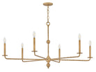 Hinkley Canada - 48628BNG - DEL Suspendu - Ansel - Or bruni