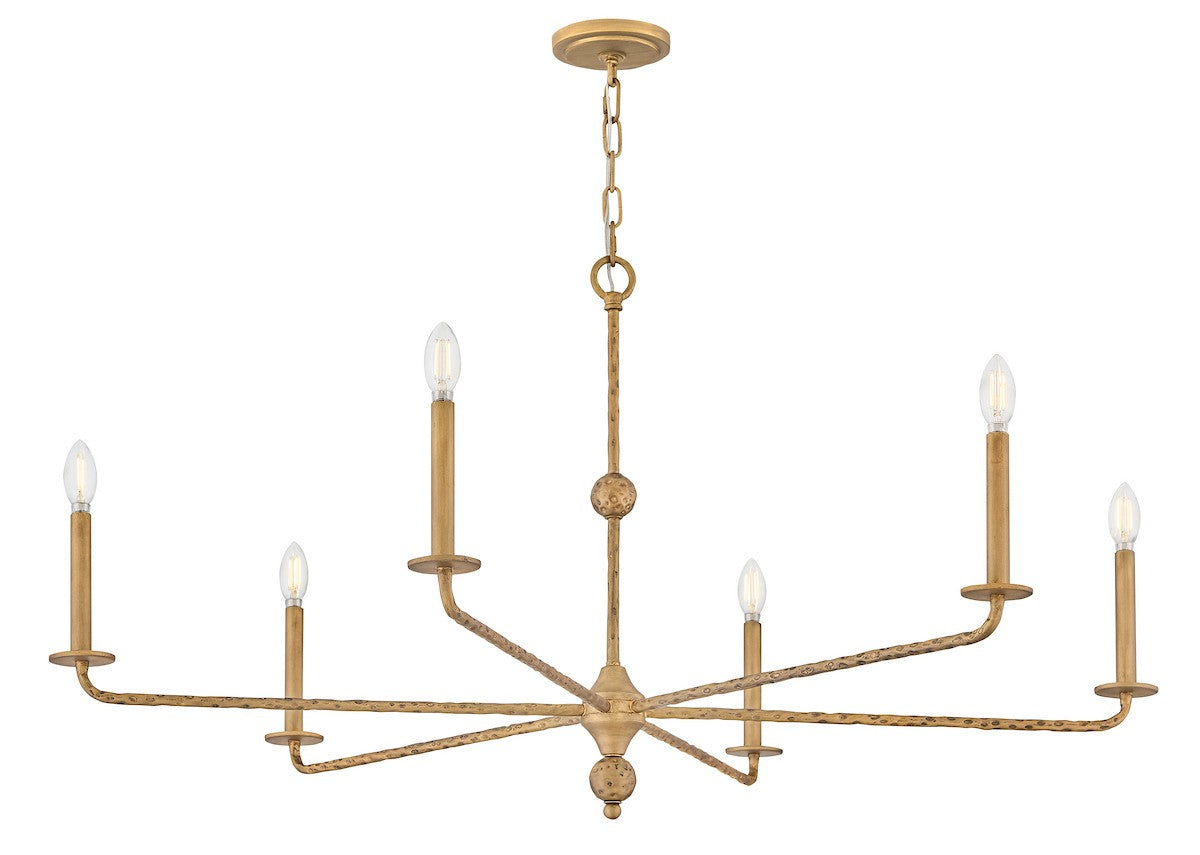Hinkley Canada - 48628BNG - LED Chandelier - Ansel - Burnished Gold