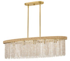 Hinkley Canada - 48605LCB - LED linéaire Suspension - Indra - Laiton laqué