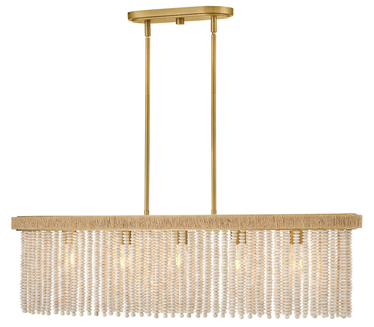 Hinkley Canada - 48605LCB - LED linéaire Suspension - Indra - Laiton laqué