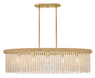 Hinkley Canada - 48605LCB - LED linéaire Suspension - Indra - Laiton laqué